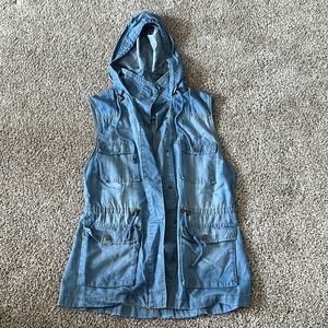 Love Tree Vest w/ Hood